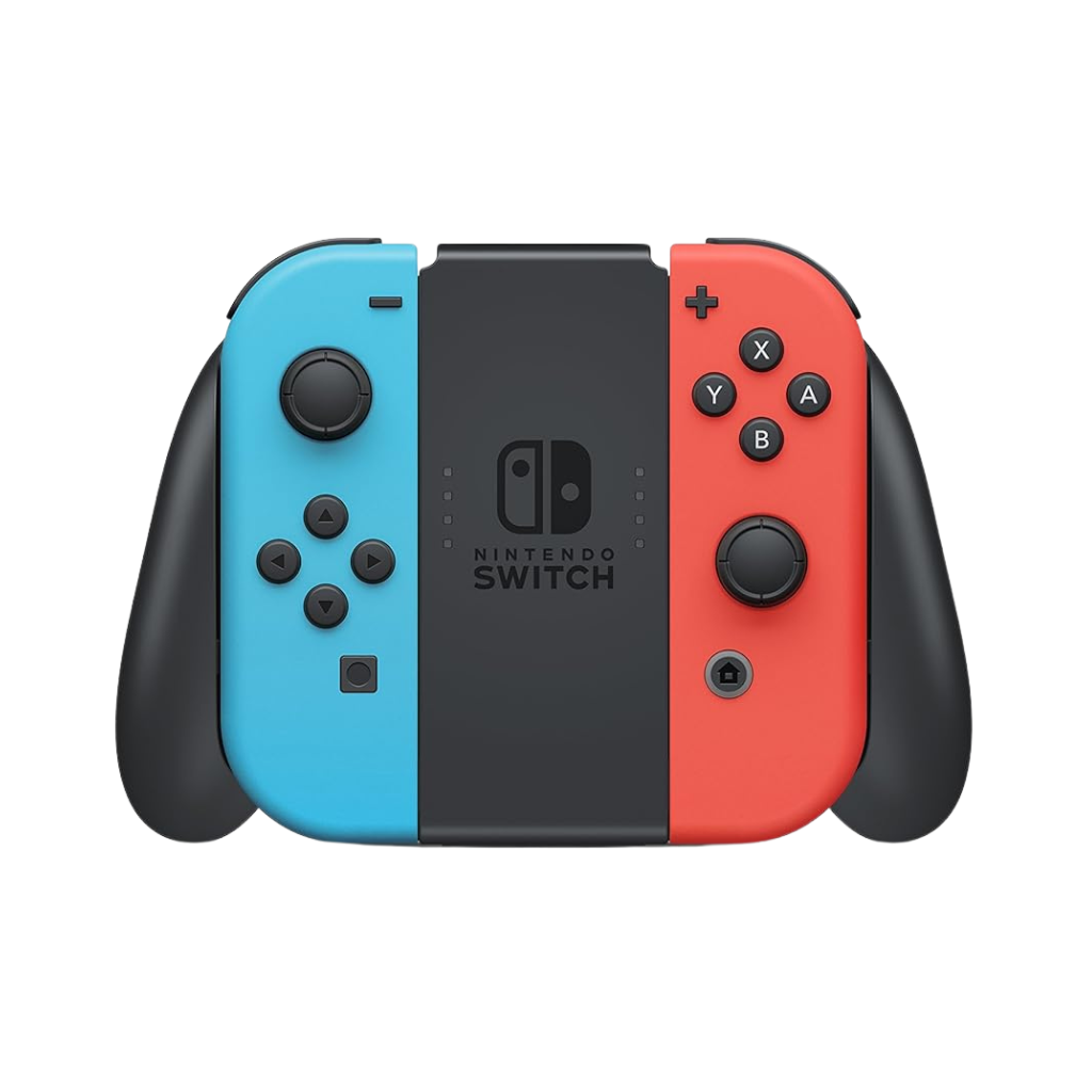 Brand New - Nintendo Switch (OLED Model) Console - Neon Blue and Neon Red Joy-Con