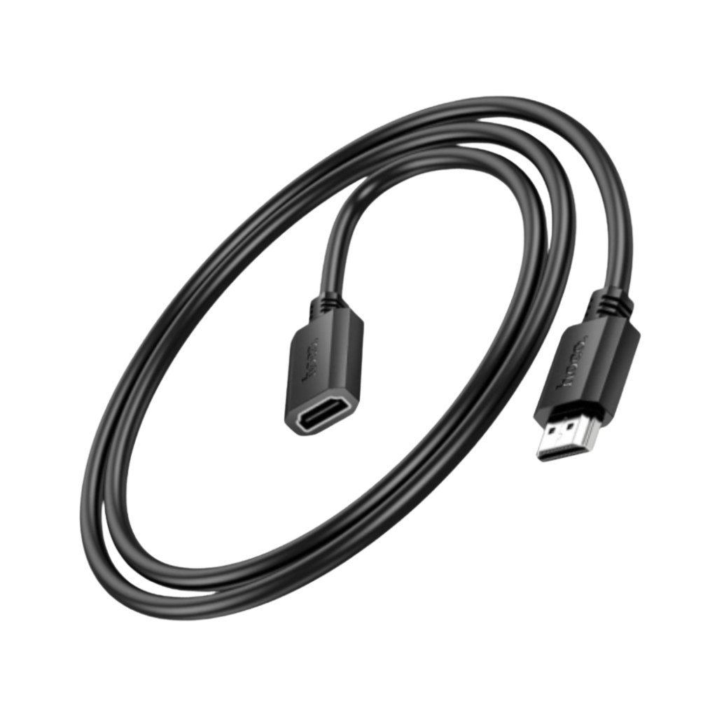 Cable HDTV male to HDTV female HOCO “US13” 4K HDMI To HDMI Cable 1M