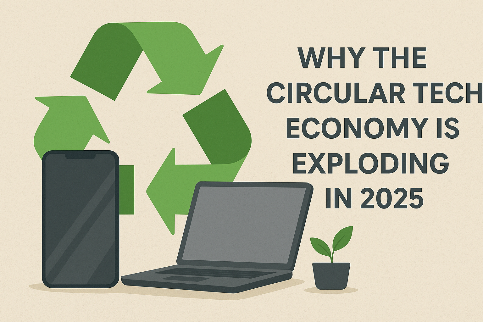 Why the Circular Tech Economy Is Exploding in 2025