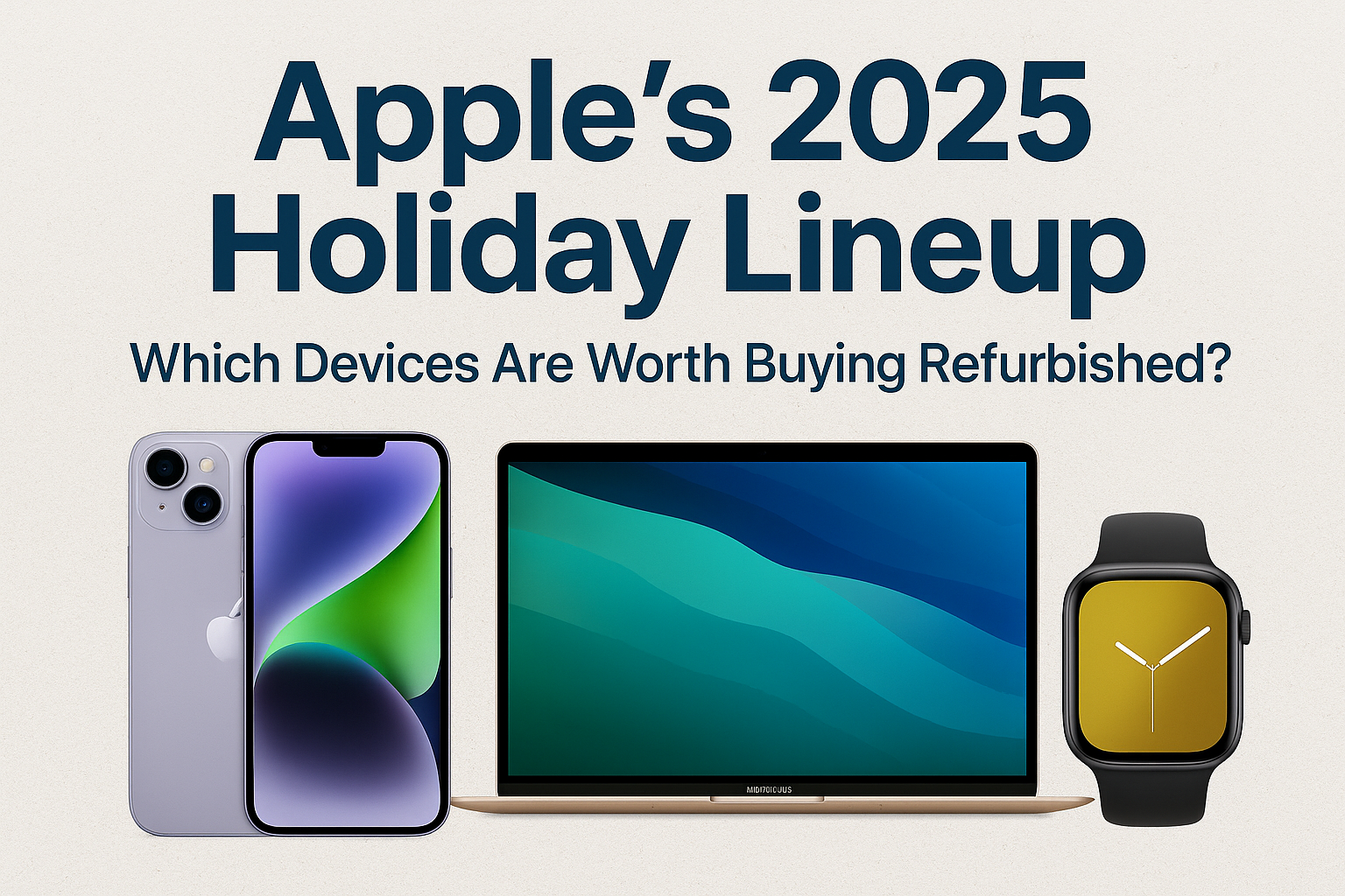 Apple’s 2025 Holiday Lineup: Which Devices Are Worth Buying Refurbished?