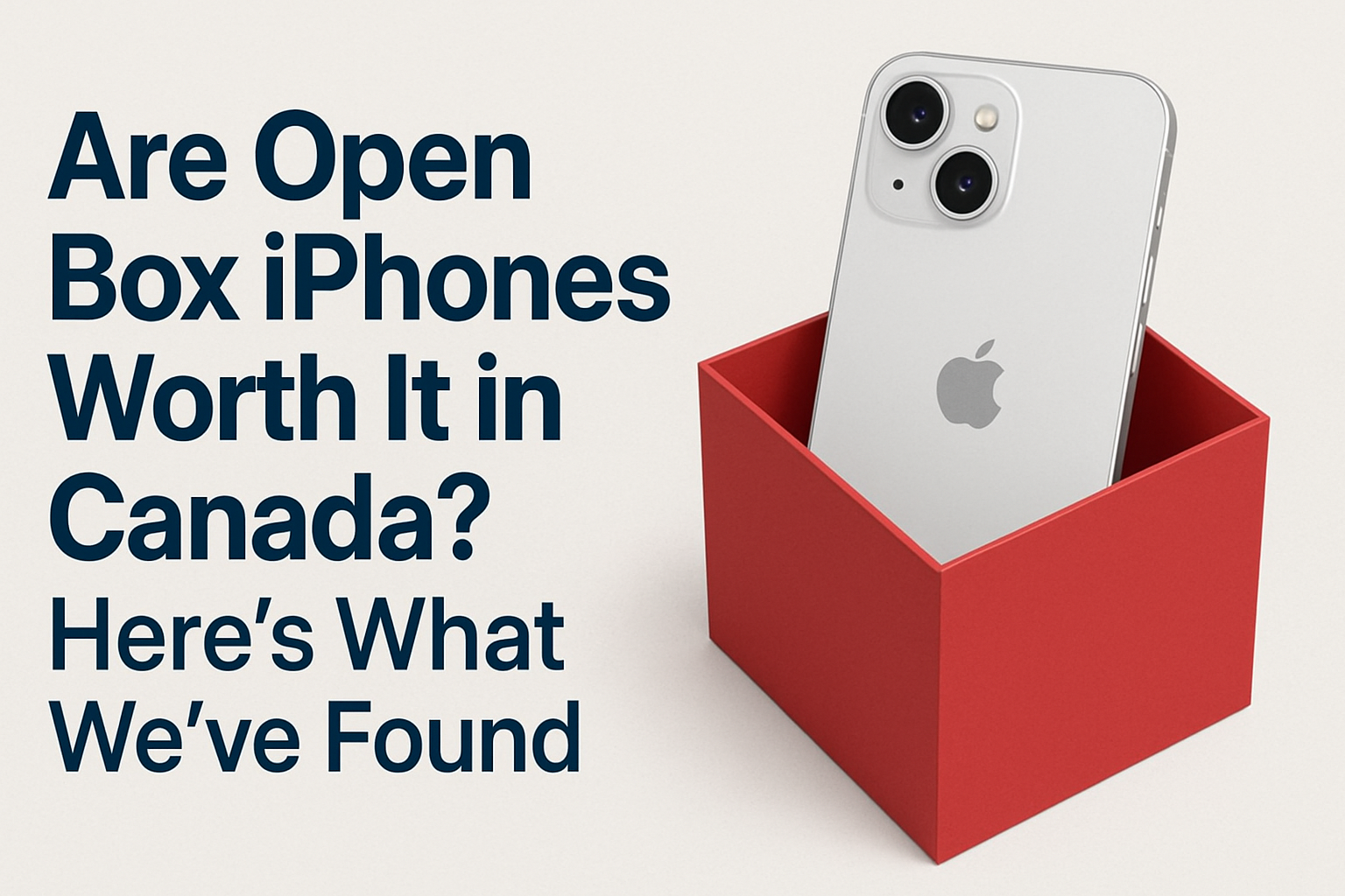 Are Open Box iPhones Worth It in Canada Here’s What We’ve Found