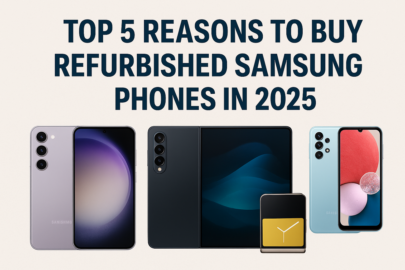 Top 5 Reasons to Buy Refurbished Samsung Phones in 2025