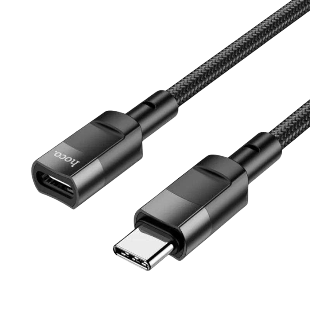 Hoco U107 Type-C Male to Type-C Female Extension Cable