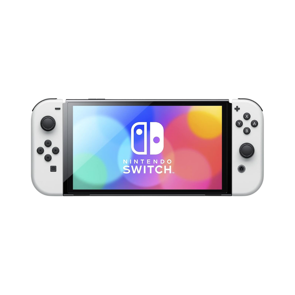 Brand New - Nintendo Switch (OLED Model) Console - White Joy-Con