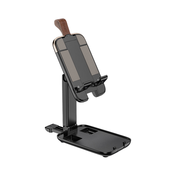 Hoco S28 Dawn Folding Desktop Mobile Phone Black Stand