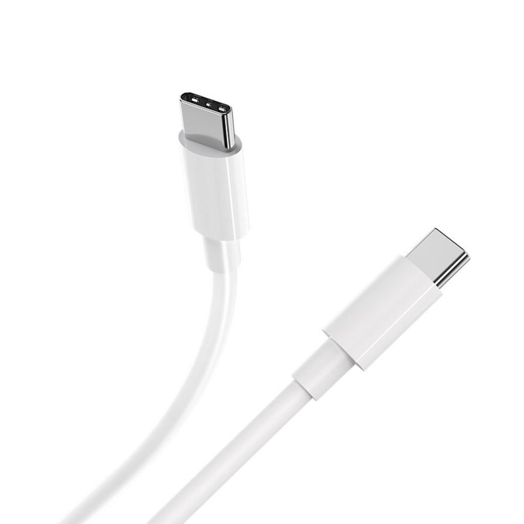 Hoco X51 Type-C to Type-C High Power ( 100 W ) White Charging Cable ( 2M/6.5 ft length )