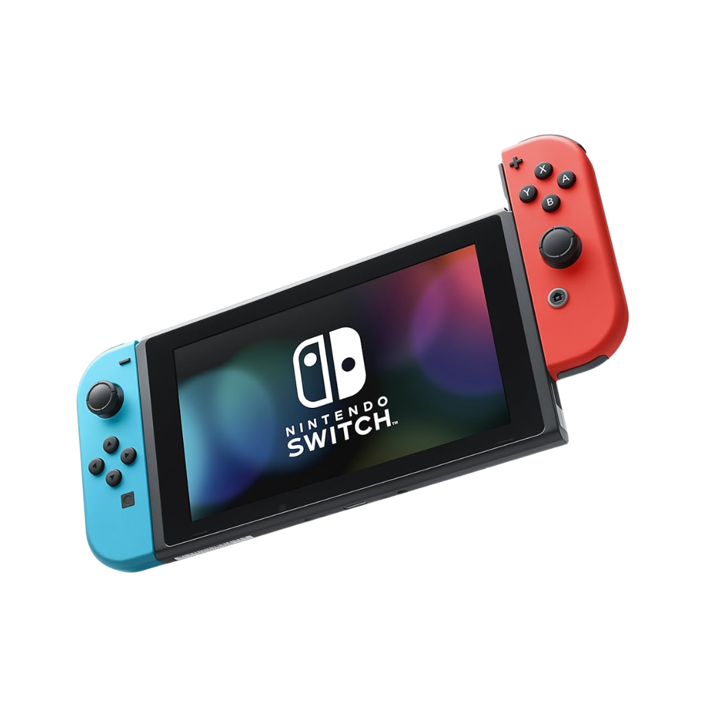 Brand New - Nintendo Switch (OLED Model) Console - Neon Blue and Neon Red Joy-Con